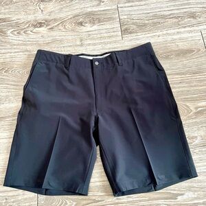 Callaway Black Flat Front Shorts Tailored Design